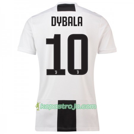 Billiga Fotbollströjor Juventus Dybala 10 Hemma tröja 2018/19 Kortärmad